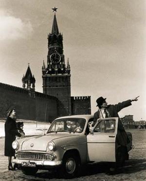 Москвич на Красной площади